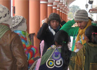 Op de Zocalo in San Christobal